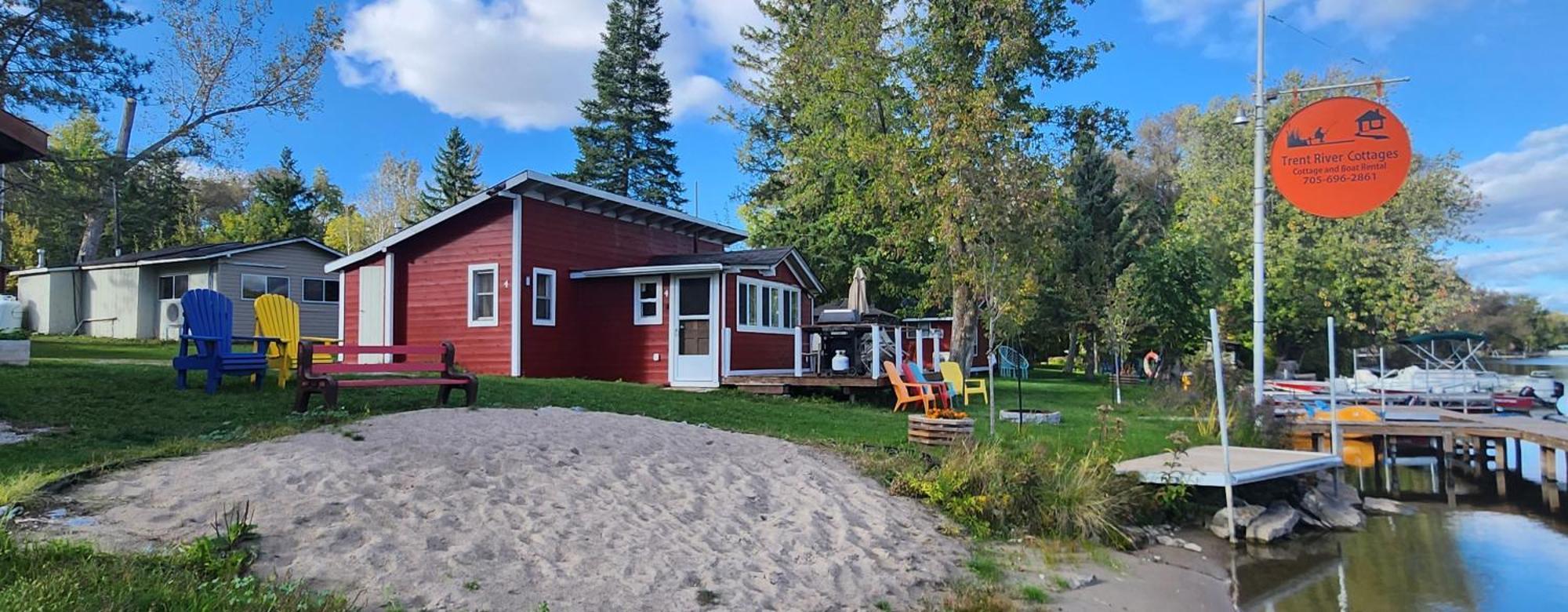 Trent River Cottages Hastings Eksteriør bilde
